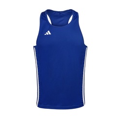 Camiseta Regata Boxe adidas com Listras - Masculina - Foto 1