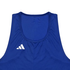 Camiseta Regata Boxe adidas com Listras - Masculina - Foto 5