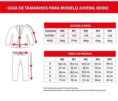Kimono Trançado Keiko Jiu-Jitsu - Infantil - Foto 5