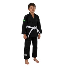 Kimono Trançado Keiko Jiu-Jitsu - Infantil - Foto 1