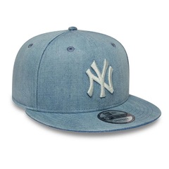 Boné Adulto New Era 950 New York Yankees Fechado Aba Reta - Foto 3