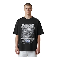 Camiseta New Era Regular Las Vegas Raiders - Masculina - Foto 1