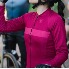 Camiseta Manga Longa Ciclismo Free Force - Feminina - Foto 3