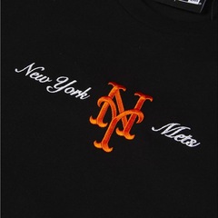 Camiseta New Era Regular Script New York Mets - Masculina - Foto 4