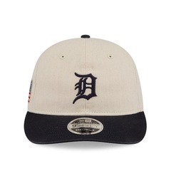 Boné Adulto New Era Retro Crown 950 Detroit Tigers Aba Curva - Foto 1