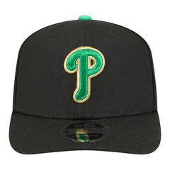 Boné Adulto New Era 970ss Philadelphia Phillies Aba Curva - Foto 2