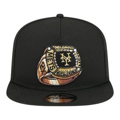 Boné Adulto New Era 950A-Frame Ring New York Mets Aba Reta - Foto 1