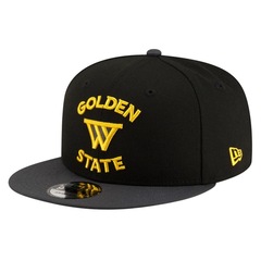 Boné Adulto New Era 950 Golden State Warriors Aba Reta - Foto 2