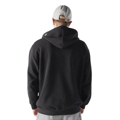 Blusão de Moletom New Era Canguru Aberto Waffle Hood - Masculina - Foto 6