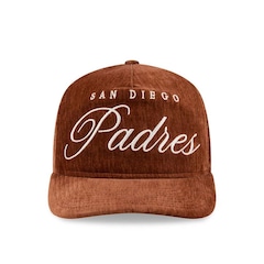 Boné Adulto New Era Team Script San Diego Padres Aba Curva - Foto 1
