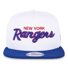 Boné Adulto New Era 950A-Frame New York Rangers Nhl Aba Reta - Foto 1
