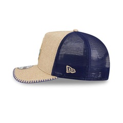 Boné Adulto New Era 950A-Frame Los Angeles Dodgers Aba Curva - Foto 3