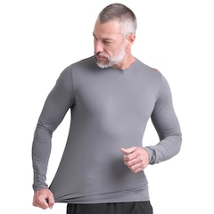 Camiseta Manga Longa Segunda Pele Shade - Masculina - Foto 3