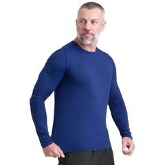 Camiseta Manga Longa Segunda Pele Shade - Masculina - Foto 3
