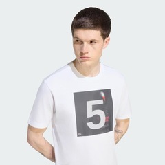 Camiseta adidas Audi F1 Team Gabriel Bortoleto Estampa II Masculina - Foto 5
