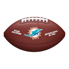 Bola de Futebol Americano Wilson Backyard Miami Dolphins - Foto 1