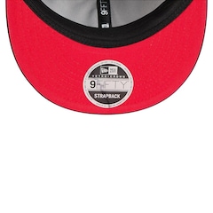 Boné Adulto New Era Retro Crown 950 Chicago Bulls Aba Reta - Foto 5