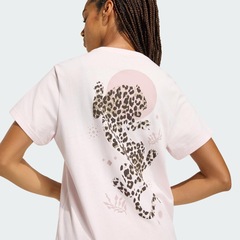 Camiseta adidas Estampa Animal 1 Feminina - Foto 6