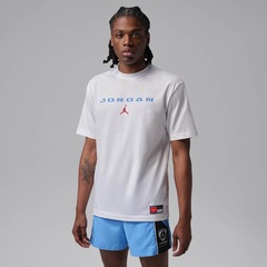 Camiseta Jordan Brooklyn Fleece Labor Graphic Masculina - Foto 1