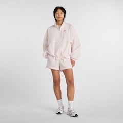 Jaqueta New Balance Trackside Woven Feminina - Foto 4