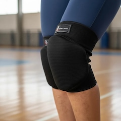 Joelheira Triatleta Esportes Para Vôlei, Futsal Profissional Acepro - Foto 4