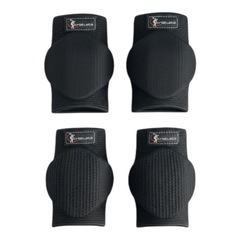 Kit Triatleta Esportes Luva Para Goleiro + Joelheira + Cotoveleira Infantil - Foto 2