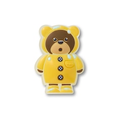Jibbitz™ Urso Com Capa de Chuva Único - Unissex - Foto 2