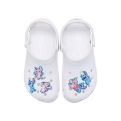 Jibbitz™ Stitch E Angel Pack Com 5 Peças Único - Unissex - Foto 1