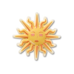 Jibbitz™ Rosto de Sol Único - Unissex - Foto 1