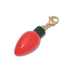Jibbitz™ Pingente de Luz Vermelha de Festas Único - Unissex - Foto 2