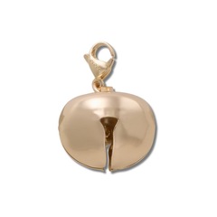 Jibbitz™ Pingente de Sino de Ouro Único - Unissex - Foto 1
