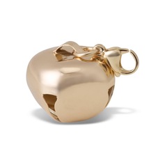 Jibbitz™ Pingente de Sino de Ouro Único - Unissex - Foto 2