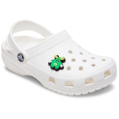 Jibbitz™ Monstro Verde de Chifres Único - Unissex - Foto 1