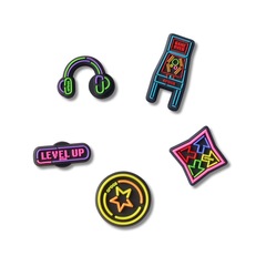 Jibbitz™ Level UP Gamer Pack Com 5 Peças Único - Unissex - Foto 2