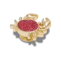 Jibbitz™ Caranguejo Dourado Único - Unissex - Foto 3