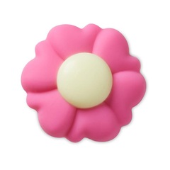 Jibbitz™ Flor Rosa Squishy Único - Unissex - Foto 2