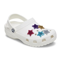 Jibbitz™ estrelas glitter pack 5  unico - Unissex - Foto 1