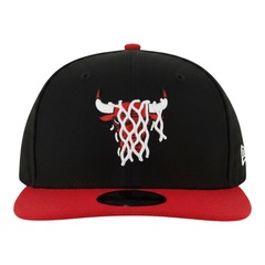 Boné Adulto New Era 950 Sport Chicago Bulls Aba Reta - Foto 1