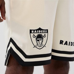 Bermuda New Era Lifestyle Oakland Raiders - Masculina - Foto 3