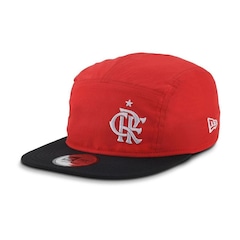 Boné Adulto do Flamengo New Era Camper Aba Reta - Foto 2
