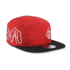 Boné Adulto do Flamengo New Era Camper Aba Reta - Foto 3