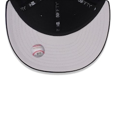 Boné Adulto New Era 5950 New York Yankees Aba Reta - Foto 5
