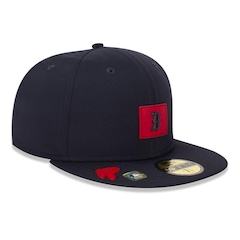 Boné Adulto New Era 5950 Boston Red Sox Aba Reta - Foto 3