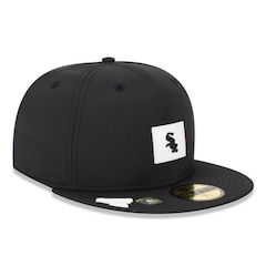 Boné Adulto New Era 5950 Chicago White Sox Aba Reta - Foto 3
