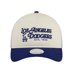 Boné Adulto New Era 940mc A-Frame Retro Los Angeles Dodgers Aba Curva - Foto 1