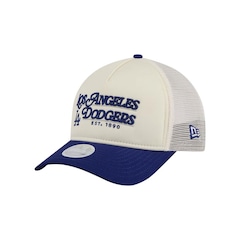 Boné Adulto New Era 940mc A-Frame Retro Los Angeles Dodgers Aba Curva - Foto 2