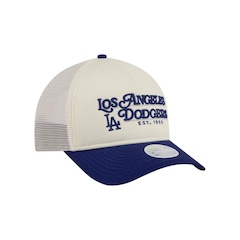 Boné Adulto New Era 940mc A-Frame Retro Los Angeles Dodgers Aba Curva - Foto 3