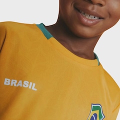 Camiseta do Brasil Braziline Ipe - Infantil - Foto 3