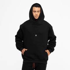 Blusão de Moletom Masculino Oakley Skull Pin Hoodie Blackout - Foto 4