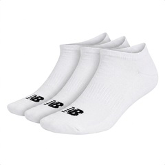 Kit 3 Pares de Meias Cano Invisível New Balance - Unissex - Foto 1